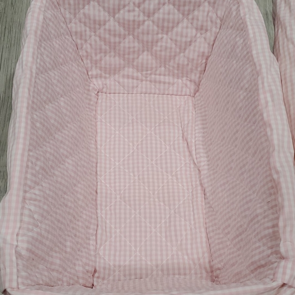 Koala Set of 2 Pink Baby Wicker Baskets - Picture 3 of 11